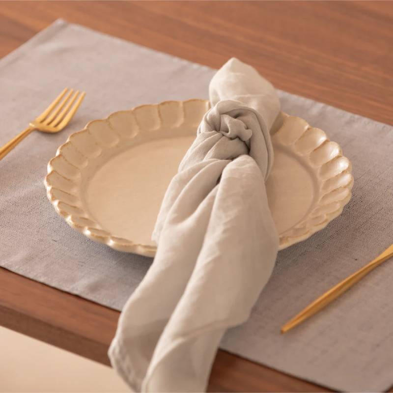 ランチョンマット eterble fabric Blanche Luncheon mat／エターブルファブリックブランシュ インディゴ