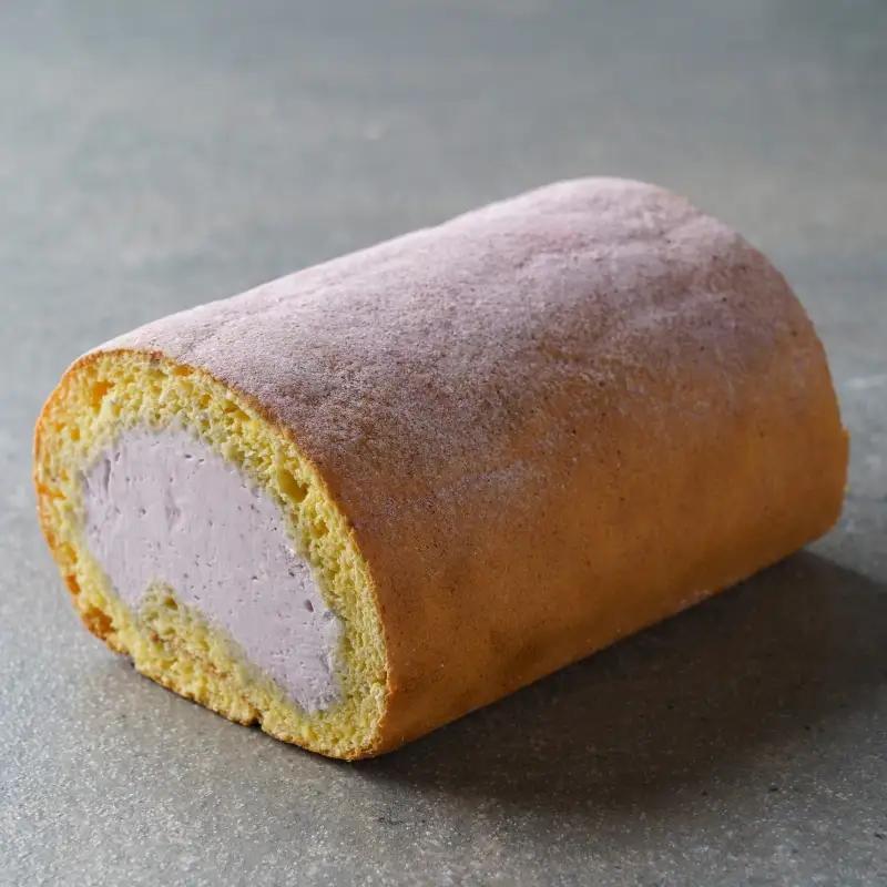 【香料・乳化剤・安定剤不使用】手作りあおもりカシスミニココナッツロールケーキ【jbpy0005】