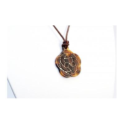 ふるさと納税 長崎市 【べっ甲】《Mizuhiki シリーズ》Azalea ペンダント |  | 02