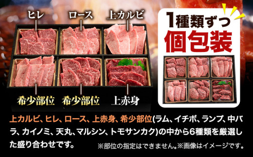 牛肉 焼肉 焼き肉 食べ比べ 小分け A4 A5 くまもと黒毛和牛 焼き肉セット 牛 赤身 ヒレ フィレ サーロイン リブロース 上カルビ 希少部位 500g ふるさと納税 焼き肉 牛肉 焼肉用 冷凍