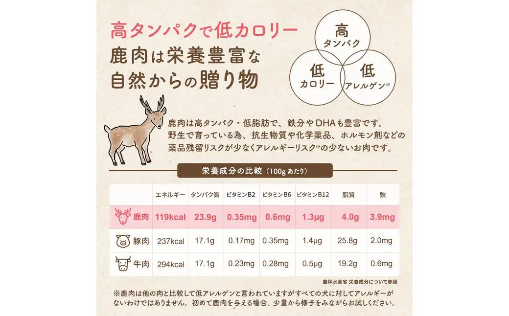 特上鹿肉の薄切りジャーキー 50g / 鹿肉 ジャーキー 薄切り 無添加 おやつ 小型犬 中型犬 大型犬 シニア 高タンパク 低カロリー 低アレルゲン 鉄分 DHA サクサク 軽い食感 手で割れる 高