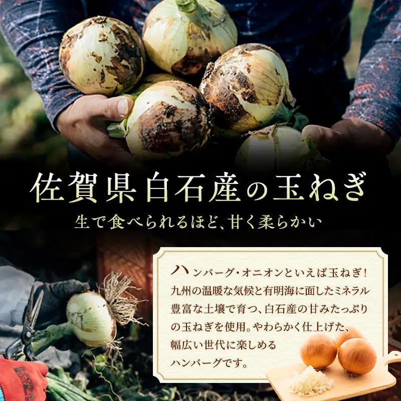 ハンバーグ 九州産牛豚肉 佐賀産玉ねぎ ふわふわ ハンバーグ【150g×6個】【冷凍】