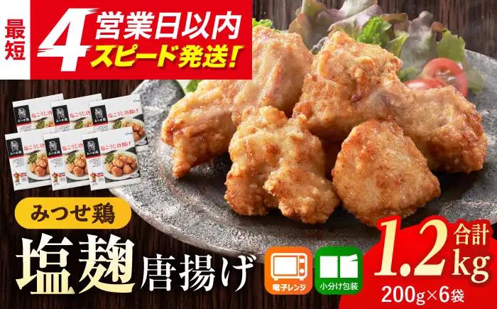 みつせ鶏からあげ 6袋  塩こうじからあげ[FAE183]