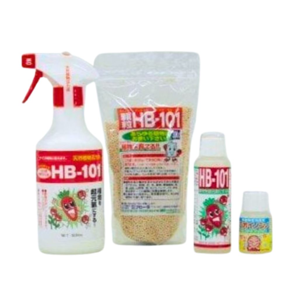 【ふるさと納税】HB-101 セット　HB-101 100cc×1本　顆粒HB-101 300g×1個　そのまま使えるHB-101 1000倍稀釈　活力液 500cc×1本　ニオイノンノ 35cc×1本　活力液　無農薬　農業　家庭菜園　天然栄養液　肥料　消臭