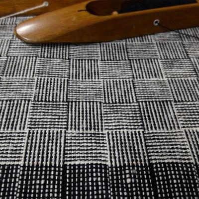 ふるさと納税 小郡市 マフラー 翔工房 上質カシミヤ100% 手紡ぎ・手織りマフラー 網代模様 [No5354-0605] |  | 02