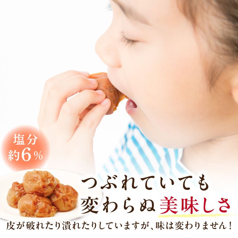 【1134-3】紀州南高梅つぶれ梅 はちみつ風味1.2kg