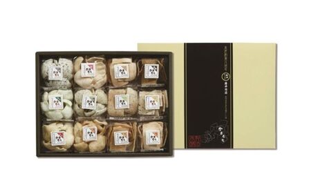 柔らか食感のおかき【かきもちキューブ】12種の詰め合わせギフト箱×1セット