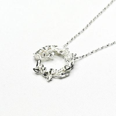 ふるさと納税 京都市 【かざりや鐐】候+ 銀製 ペンダント 七草 |  | 02