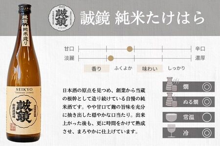  日本酒 竹原の地酒 純米酒セット 720ml×3本