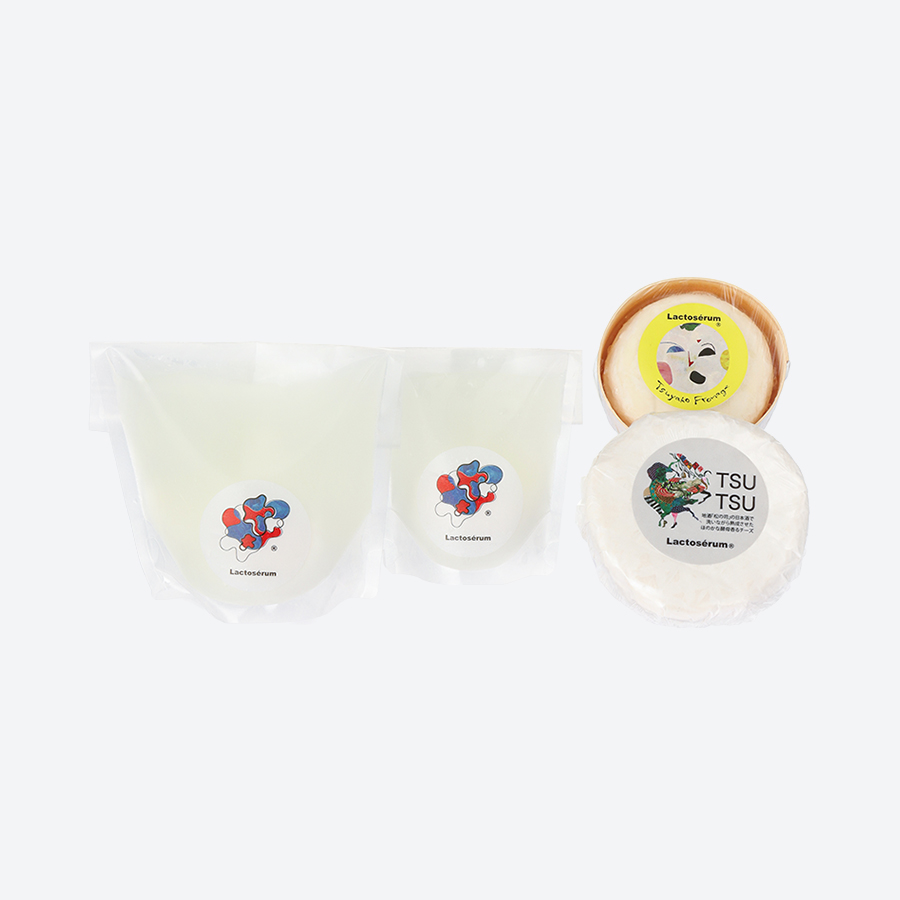 ＜Lactoserum＞「フレッシュ＆熟成チーズ」4種セット（モッツアレラ・ブッラータ・フロマージュ・ツツー）計480g