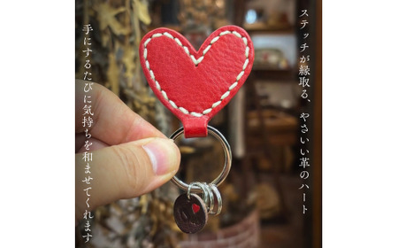 キーホルダー 【one】［heart］ハートのキーホルダー オリーブ BTDN067