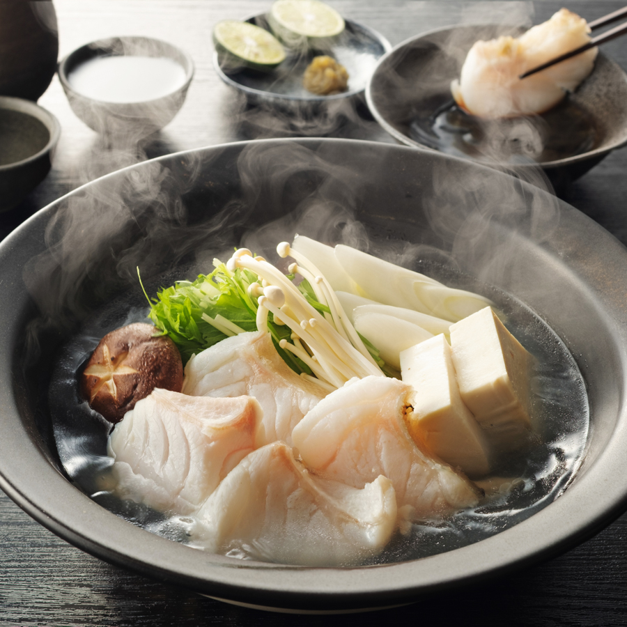 ＜福井鮮魚＞天然くえ「鍋」2～3人前