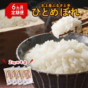 【ふるさと納税】【 令和6年産 新米 】米 お米 定期 ブランド米 精米 白米 8kg（ 2kg ×4袋）× 6回 ひとめぼれ 産地直送 国産 送料無料 岩手県 北上市 O0101 こころを込めて 栄養豊富 米 品質管理 小分け 食べきり ご飯 ごはん ライス ライズ みちのく販売 株式会社