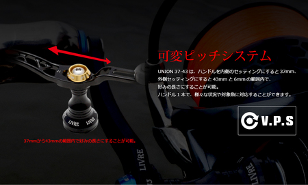 UNION ユニオン 37-43（ダイワ タイプ）（ブラック×ゴールド） F24N-958[AMBB026-1]