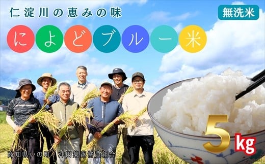によどブルー米 5kg （コシヒカリ）