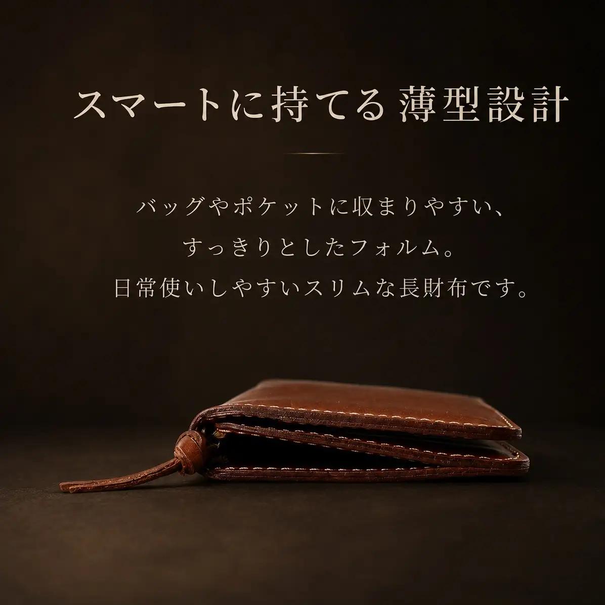 Native Creation 長財布 NC3730 全8色 栃木レザー【納期1～3カ月】 ファッション小物  RED