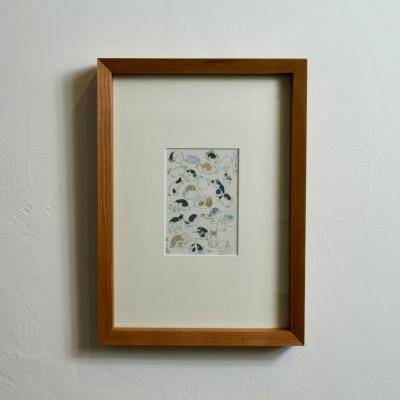 ふるさと納税 和泉市 Wood Frame チェリー　A4サイズ 計1セット