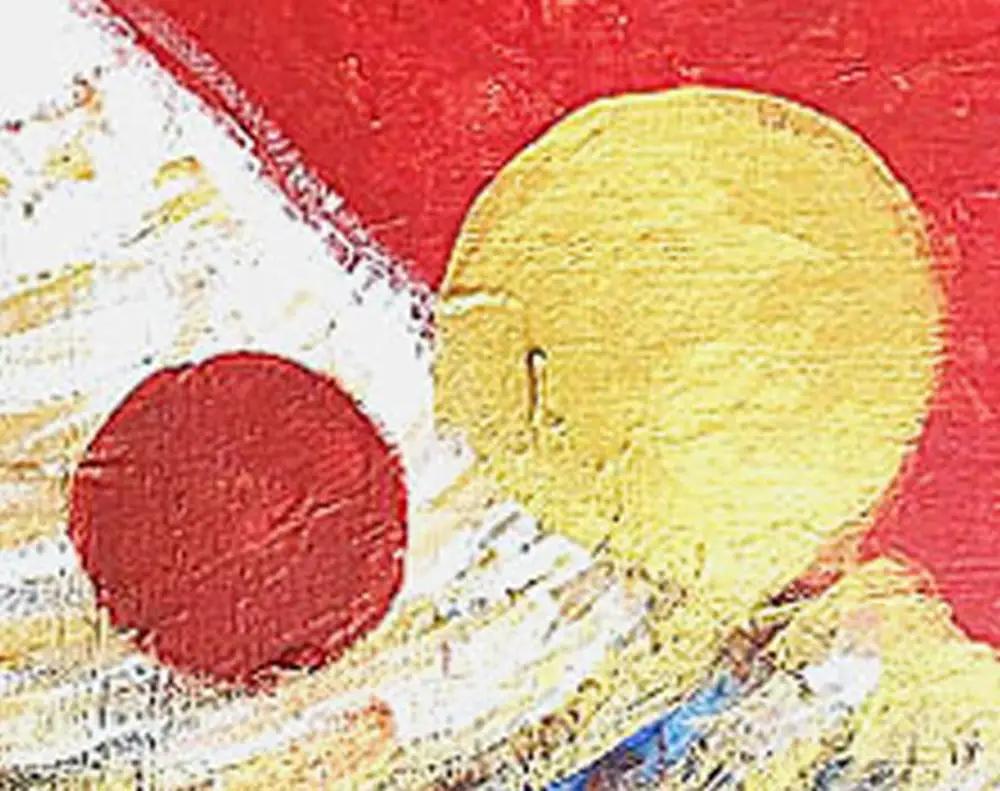 絵画 富士山溶岩パワーアート「開運黄金富士の祝福」 絵画
