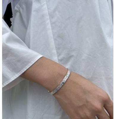 ふるさと納税 藤沢市 Moon Surface Bangle メンズLサイズ　 |  | 02