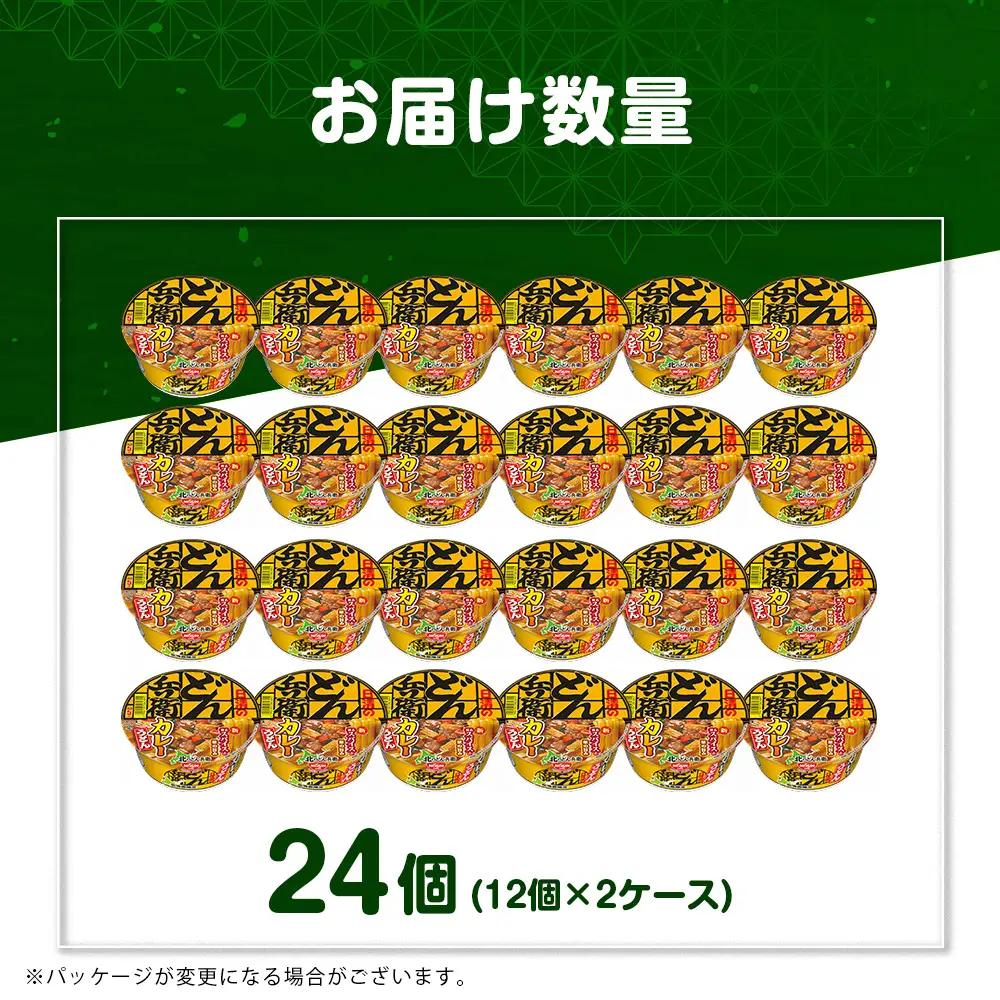 日清 北のどん兵衛 カレーうどん 北海道仕様24個