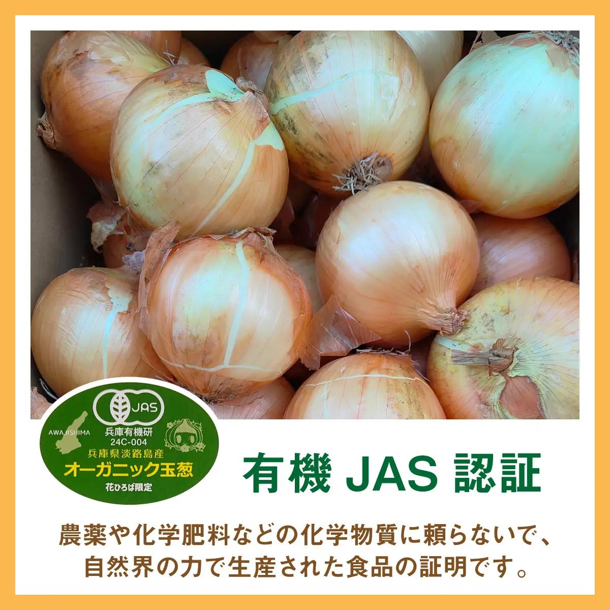 淡路島産有機栽培玉葱10kg JAS認定オーガニックたまねぎ  / 玉ねぎ 玉葱 たまねぎ 有機JAS オーガニック