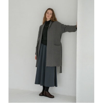 【ふるさと納税】パイル羽織ジャケット(起毛加工なし)　ログウッドアカネマリーゴールドグレー【1695118】