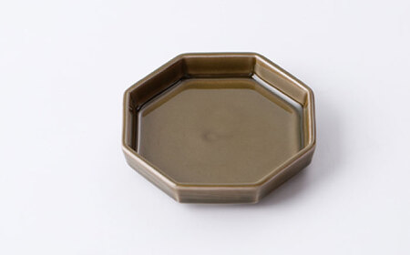  肥前吉田焼 八角皿シックカラー5点セット NAZ116 