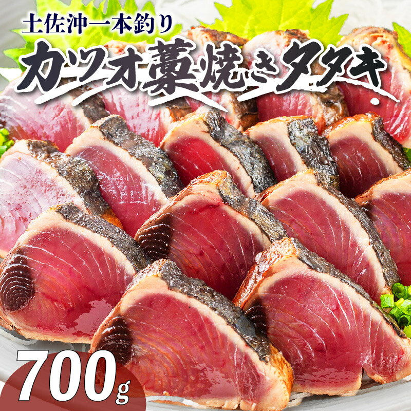【ふるさと納税】 土佐沖 一本釣り 鰹 藁焼き たたき 700g 食べきり サイズ ご家庭用 100g×7個 かつお かつおのたたき わら焼き 鰹のたたき カツオ 魚 魚介類 鮮魚 海鮮 刺身 刺し身 ふるさと納税かつお ふるさと納税鰹のたたき 高知県 黒潮町