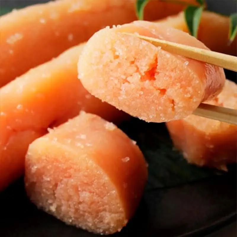 稲石　無着色辛子明太子ひとくちカット　300ｇ【明太子 明太 めんたいこ 辛子明太子 無着色 卵 海鮮 魚介類 博多名物 魚介 人気 おすすめ 福岡 冷凍 おかず 筑前町 送料無料 FL062】