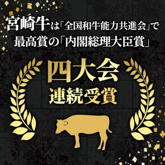 宮崎牛ロースステーキ(400g・200g×2枚)＆宮崎牛肩焼肉(400g)牛肉 精肉  焼肉 お肉 カタ 黒毛和牛 ブランド和牛 お取り寄せ セット 詰め合わせ 詰合せ 食べ比べ 国産 冷凍 BBQ【