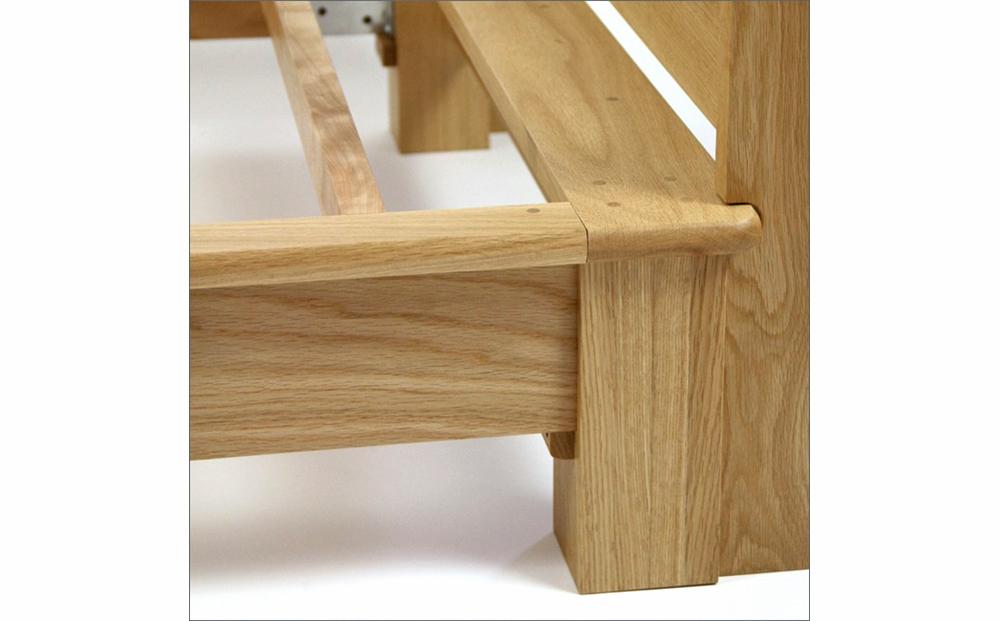 旭川家具 山室家具製作所 LINEA(リネア) No.106 シングルベッド ナラ