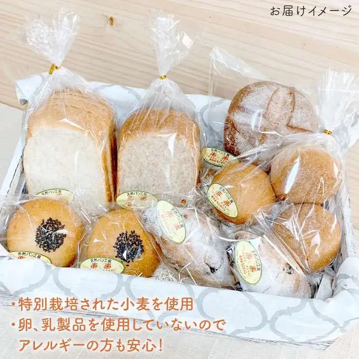 栽培期間 農薬 科学肥料 不使用 小麦 と ブラン の パン セット ( 卵 / 乳製品 不使用 )《糸島》【天然パン工房楽楽】【いとしまごころ】[AVC017]