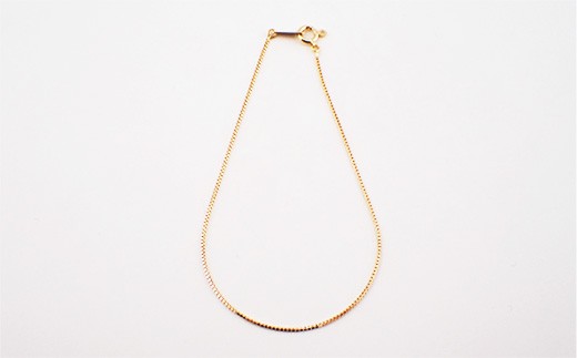 K18 ベネチアンブレスレット 18cm - ジュエリー ブレスレット カジュアル フォーマル 金 18K 18金 ゴールド お祝い プレゼント ギフト 贈り物 ご自宅用 山形県 飯豊町