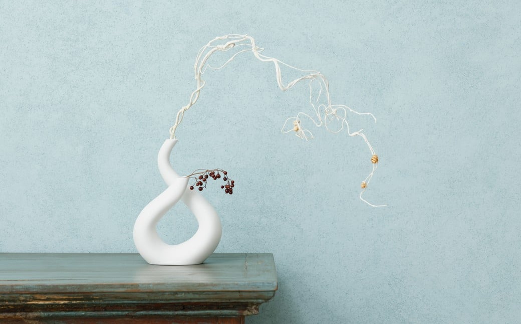 
                  【青山窯】伊万里焼／花器ー炎ー
                