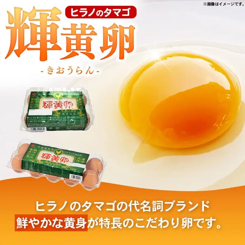 【定期便3回】ヒラノのタマゴ 輝黄卵(きおうらん) 赤Mサイズ 180個 【 割れ保証込み 卵 たまご タマゴ 国産 新鮮 直送 定期便 3回 3ヵ月 輝黄卵 朝ごはん 卵かけごはん 福岡県 筑前町 