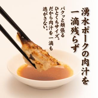 富士湧水ポーク使用　冷凍生餃子（秘伝の味噌ダレ付き）　72個