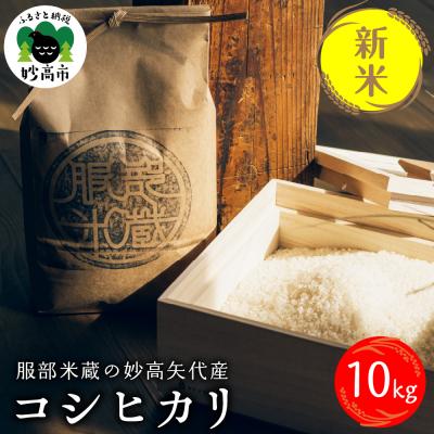 ふるさと納税 妙高市 令和7年産服部米蔵の妙高矢代産コシヒカリ10kg