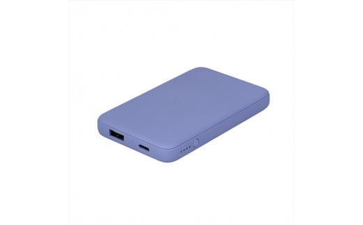 
Owltech USB Type-Cケーブル付属 小型軽量モバイルバッテリー 5000mAh USB Type-C入出力＋ USB Type-A出力 OWL-LPB5012-Rシリーズ アッシュブルー オウルテック 【 家電 】
