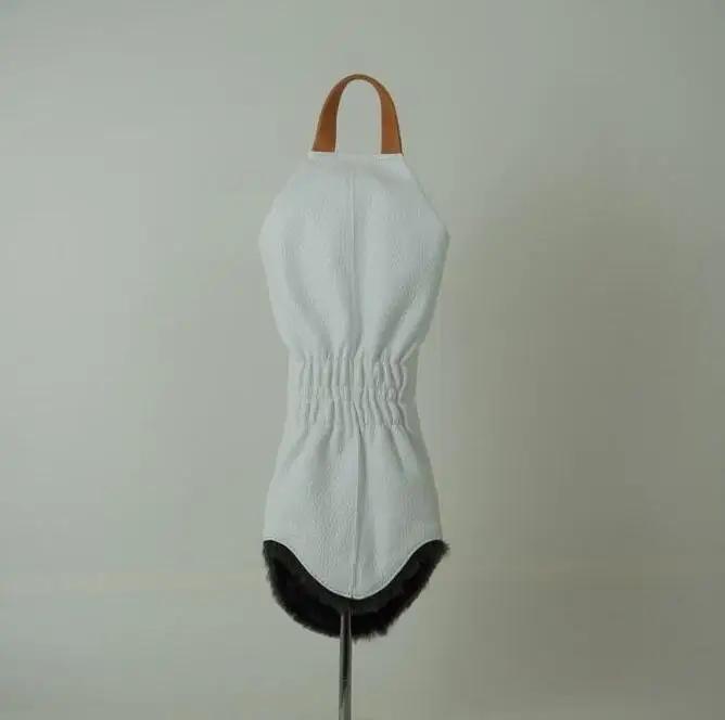 【カラー選択可】博多革工房HOMMONが作ったゴルフドライバー用ヘッドカバー【博多織・牛革コンビ】 ホワイト