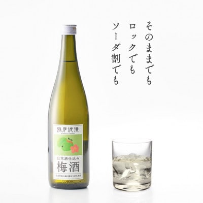 弥彦浪漫 梅酒720ml1本 ＜弥彦村産 越の梅 100%使用＞日本酒仕込み ギフト 新潟県 弥彦村【1380976】