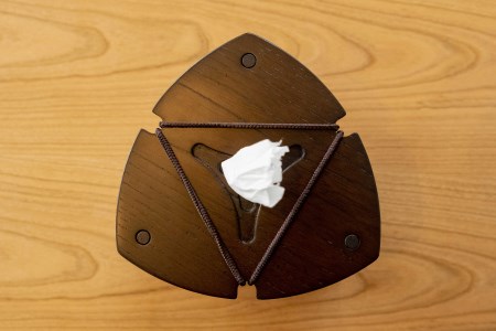 【樹工房】HANAGAMI　HOLDER（ハナガミ　ホルダー）カラー：ブラウン