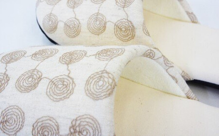 スリッパ 麻6重丸ソフトスリッパ M・Lサイズ 2足セット 日本製 静音 水洗い 滑り止め 柔らかい