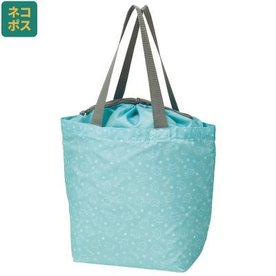 ふるさと納税 奈良市 大きめ買い物バッグ(折り畳み可能)【ねこっと】 保冷力があるのでレジャーにも◎ 697746