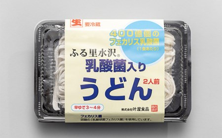 乳酸菌入りふる里水沢Rうどん 6人前 麺 生うどん 水沢 生饂飩 生麺 生めん F4H-0199