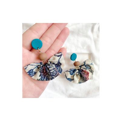 ふるさと納税 うるま市 【ピアス】クバの葉ポリマークレイピアス |  | 03
