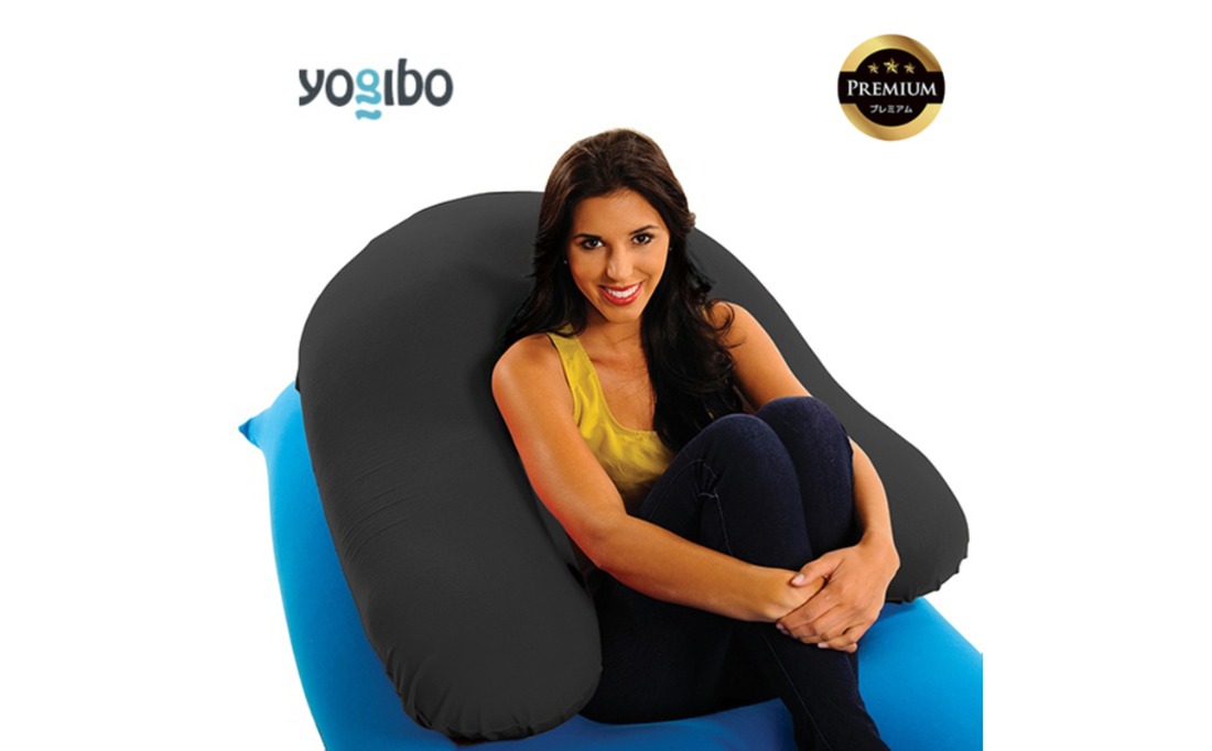 Yogibo Support Premium（ヨギボー サポート プレミアム）＜ブラック＞-[G786-3]