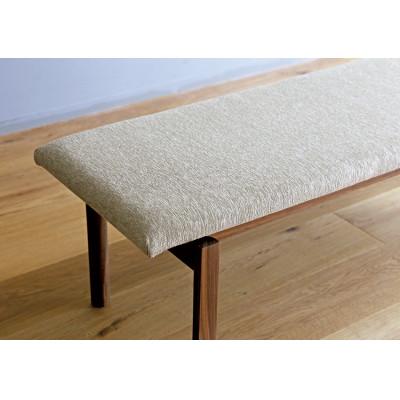 ふるさと納税 筑後市 アルコ ダイニングベンチ ウォルナット W130cm  チャート6:キャメル |  | 03