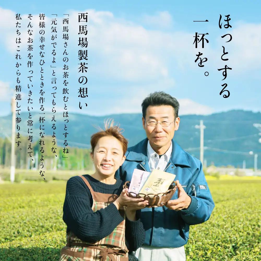 【鹿児島茶】自園自製 「金峰山 白銀」上煎茶＆ティーバッグセット 贈答用 ギフト 贈答 鹿児島県産 かごしま お茶 水出し 冷茶 日本茶 緑茶 茶葉 南さつま市 西馬場製