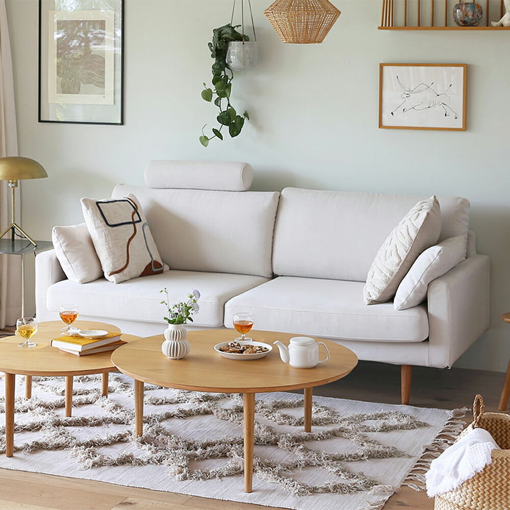 【ふるさと納税】【素材・カラーを選べる】高野木工 LEO SOFA レオソファ 3人掛け オーク脚 / ウォルナット脚 【5年保証】 5色展開 オイル塗装 ウレタンフォーム いす イス 椅子 家具 インテリア 福岡県 筑後市 送料無料