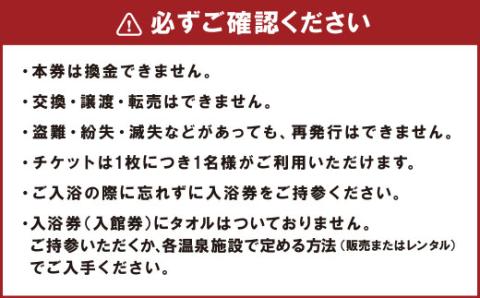 北広島 温泉三湯巡り 入浴券（計6枚）チケット 北海道北広島市